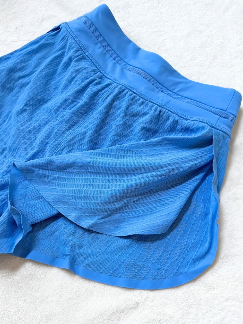 NWT Lululemon Fast & Free Airflow Mid-Rise Running Short 3 – Pool Party – Size 4 - Picture 4 of 11